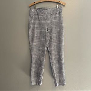 Ingredients Gray Houndstooth Ankle Pants Women’s 8